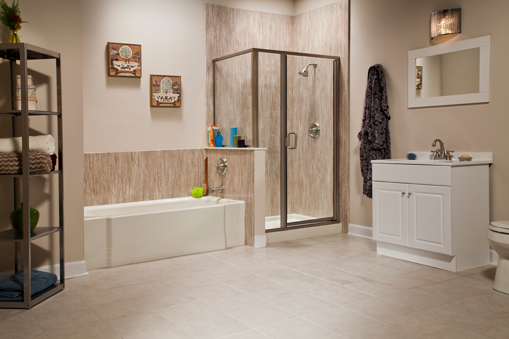Bath Planet Shower. Bathroom Remodel. Hometown Restyling