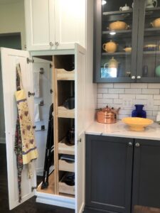 Kitchen Remodel Upgrade Ideas: Pantry with organizational shelves and storage