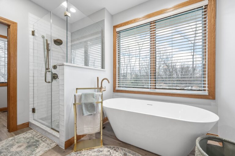 bathroom remodel. how much does a bathroom remodel cost. tub and shower. hometown restyling