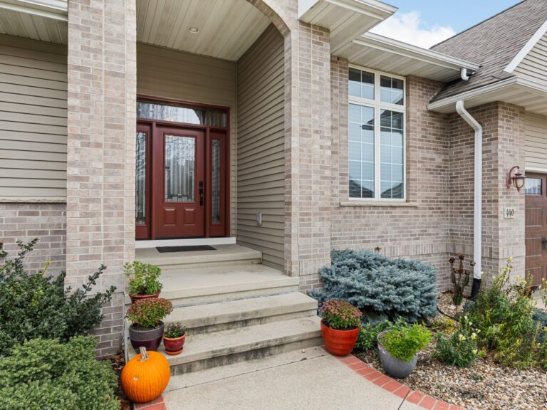 hometown restyling home budgeting for home improvements including front door in fall