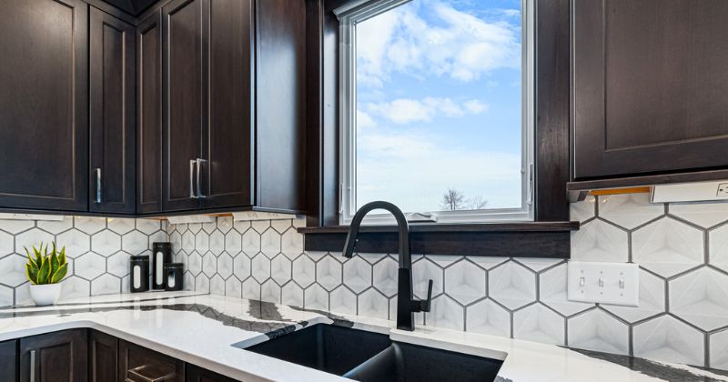 Awning Window in Kitchen