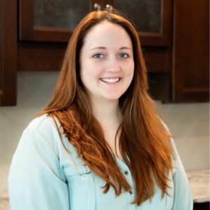 kitchen designer Rachael at Hometown Restyling
