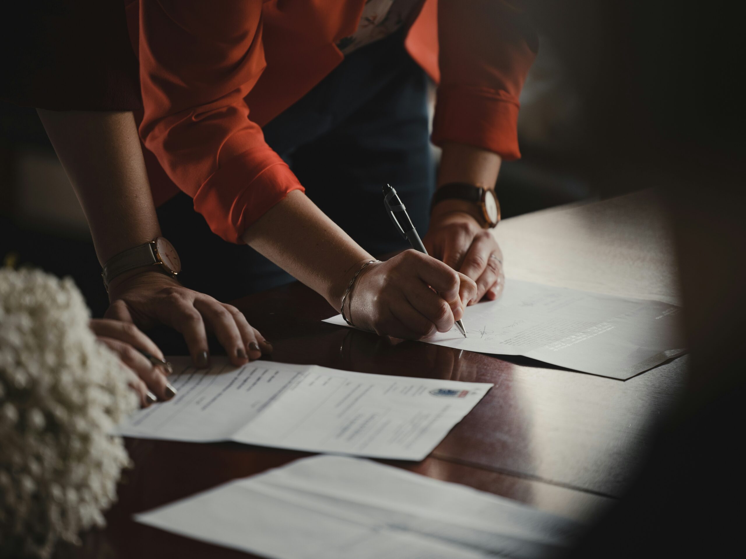 paperwork. home remodeling warranty claim. hometown restyling.