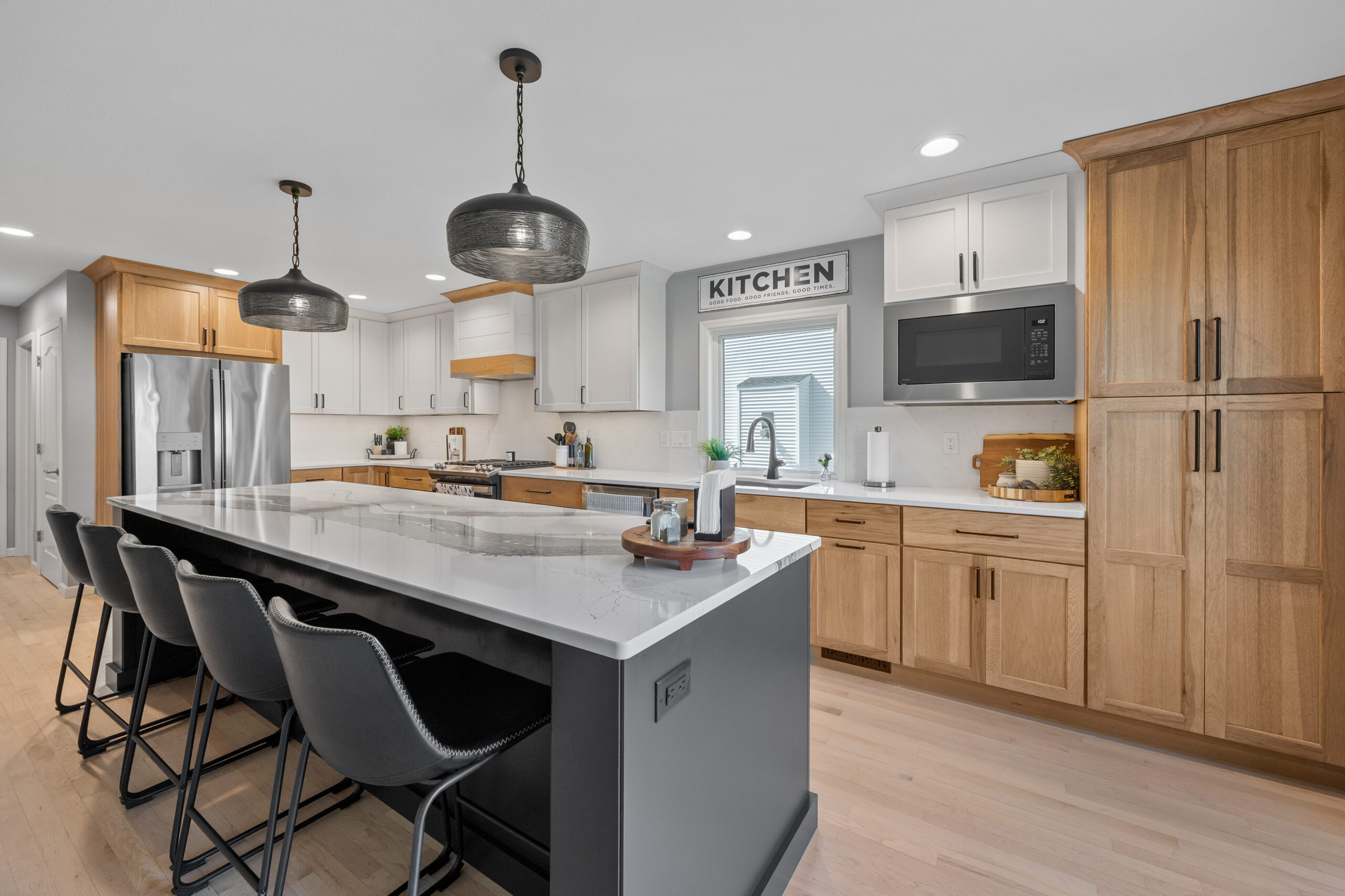 Warmth, Wood & Wow Factor: A Cedar Rapids Kitchen Remodel 2 Cedar Rapids Iowa Kitchen Remodel Hometown Restyling
