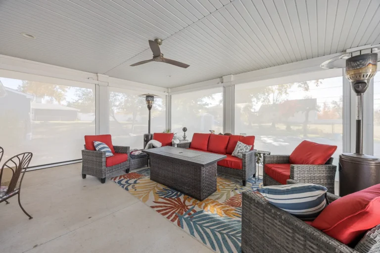 patio cover pull down shade screen