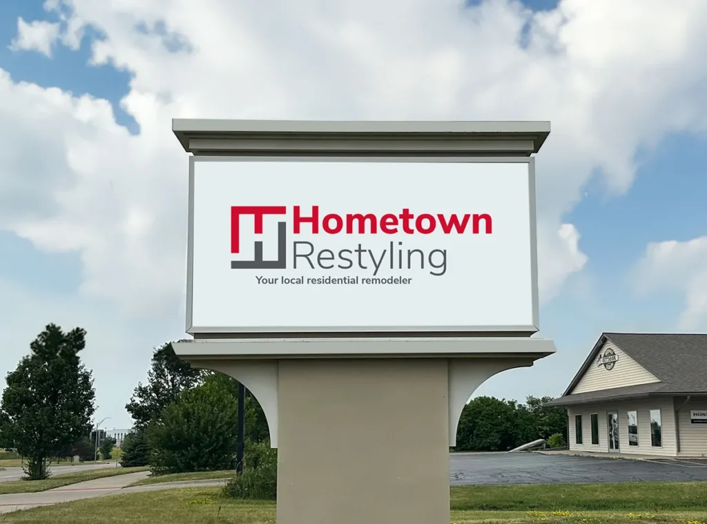 Hometown Restyling Sign