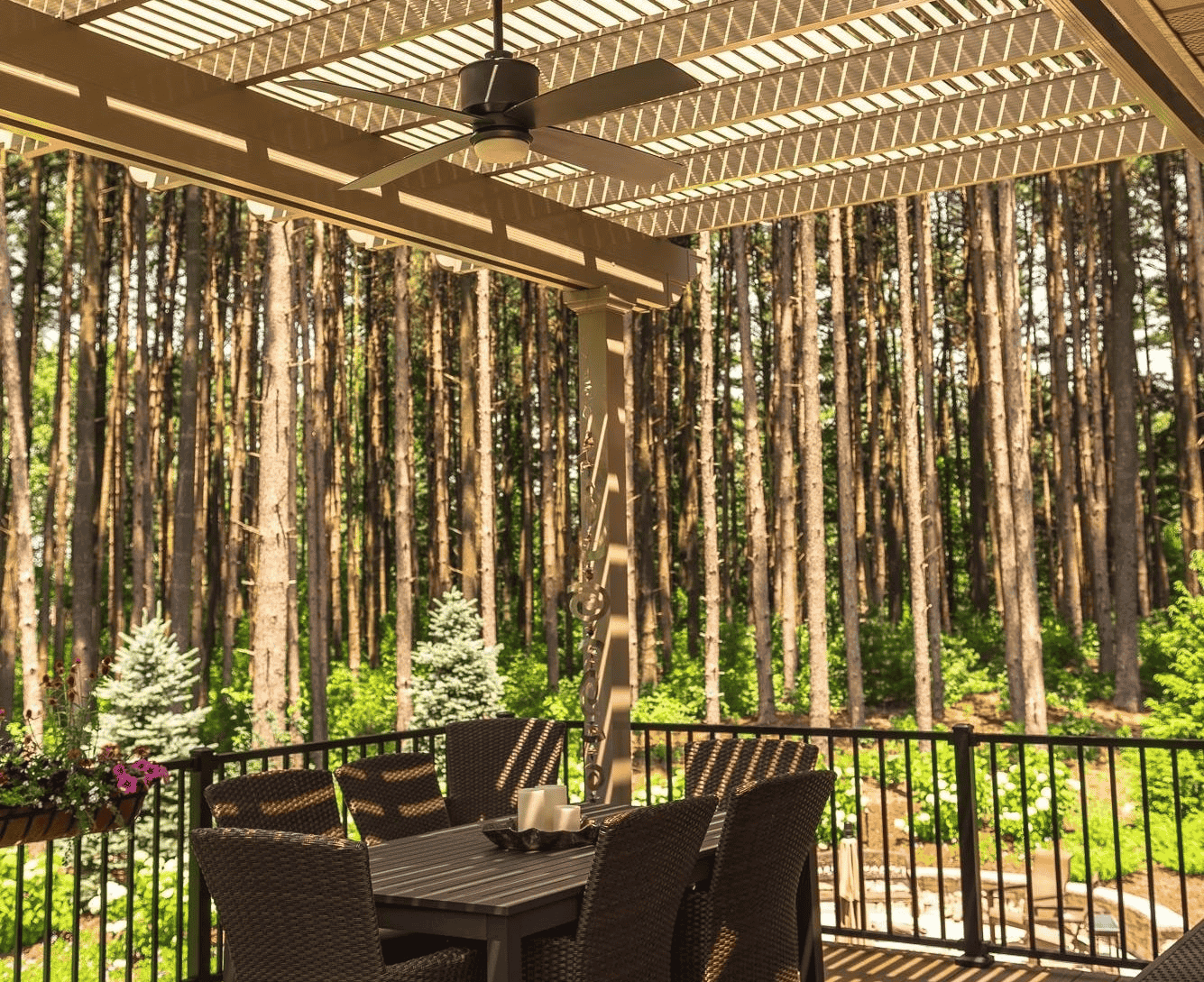 pergola outdoor living deck hometown restyling remodeling upgrade