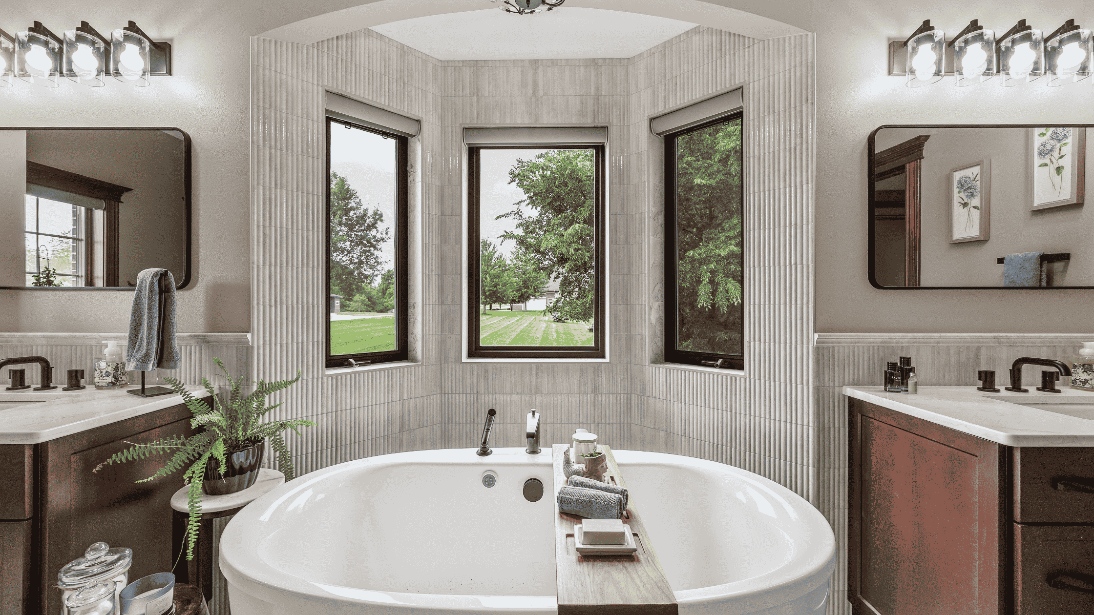 custom bathroom remodel process
